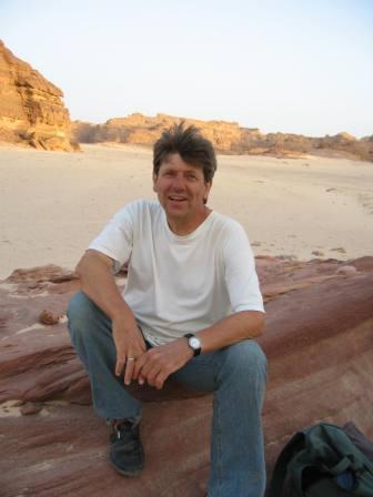 Hans-Jürgen Geisler im Sinai